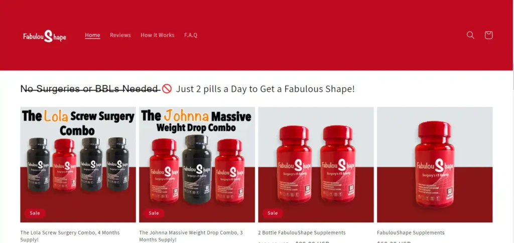 Fabulous Shape Supplement Reviews: Is It Safe To Take?