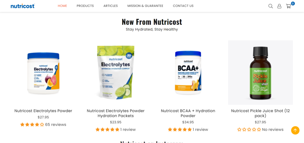 Nutricost Review