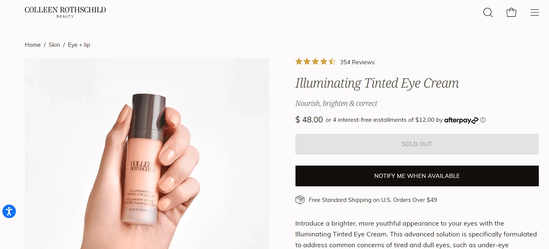 Colleen Rothschild Eye Cream Reviews Is It Worth Trying?