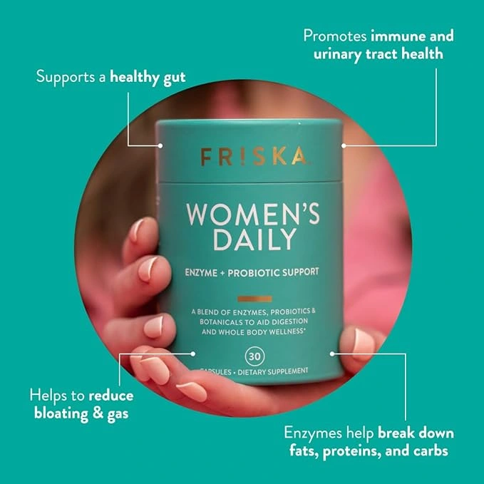 You are currently viewing FRISKA Women’s Daily Enzyme & Probiotic Support Review: Is It Worth Trying?