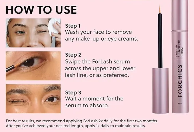 Forchics Eyelash Serum Reviews: Is It Worth Your Money?