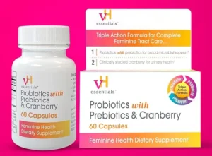 Read more about the article vH Essentials Probiotics With Prebiotics & Cranberry Reviews: A Comprehensive Analysis