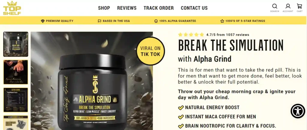 Alpha Grind Supplement Review