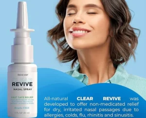 Read more about the article Clear Revive Nasal Spray Reviews: Is It Worth Trying?