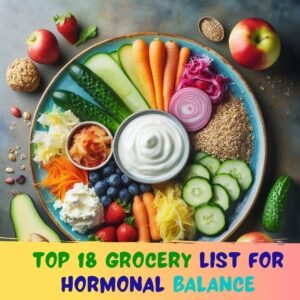 Read more about the article Top 18 Grocery List for Hormonal Balance