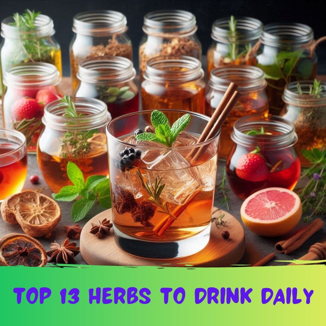 You are currently viewing Top 13 Herbs to Drink Daily Which Support Cellular Detox