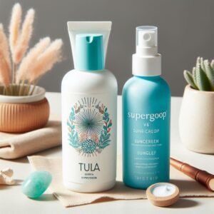 Read more about the article Tula Vs Supergoop Sunscreen 2024- the Comprehensive Guide