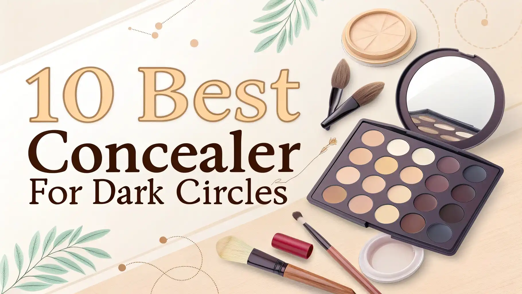 Read more about the article 10 Best Concealer for Dark Circles in 2025