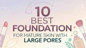 Read more about the article 10 Best Foundations for Mature Skin with Large Pores