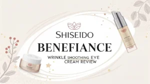 Read more about the article Shiseido Benefiance Wrinkle Smoothing Eye Cream Review: Complete Guide with Results