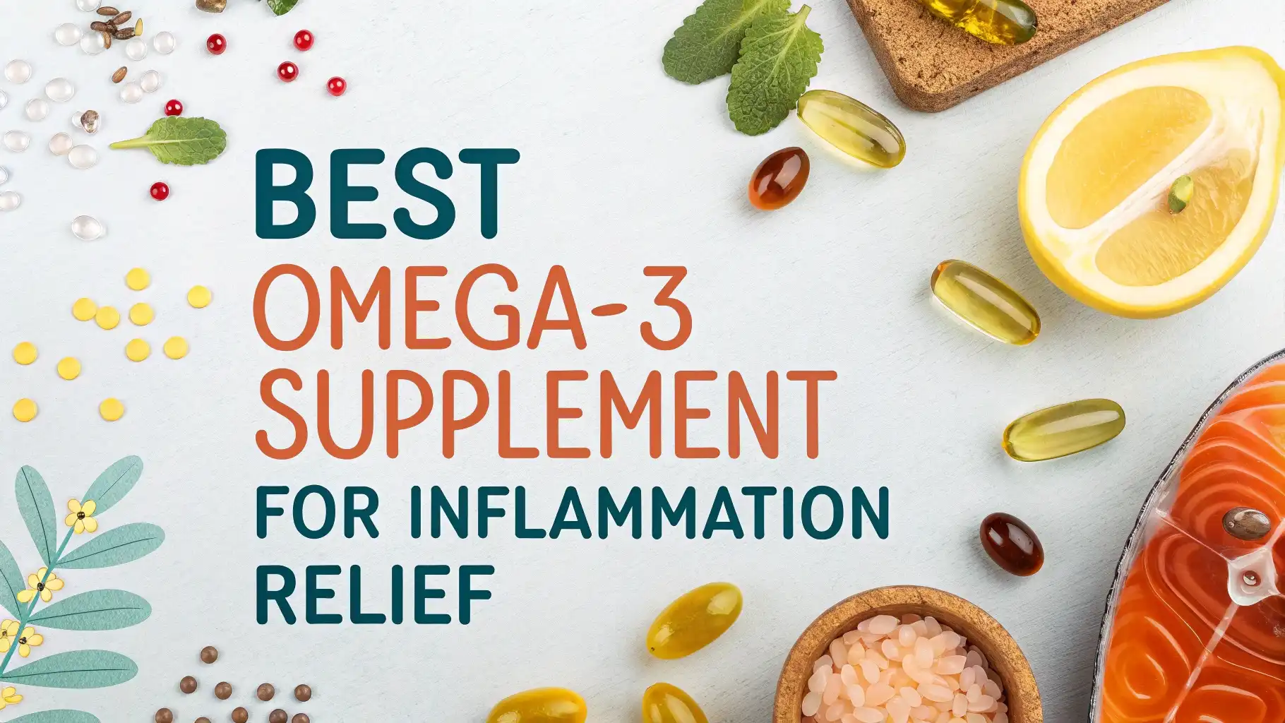 Read more about the article 10 Best Omega-3 Supplement for Inflammation Relief