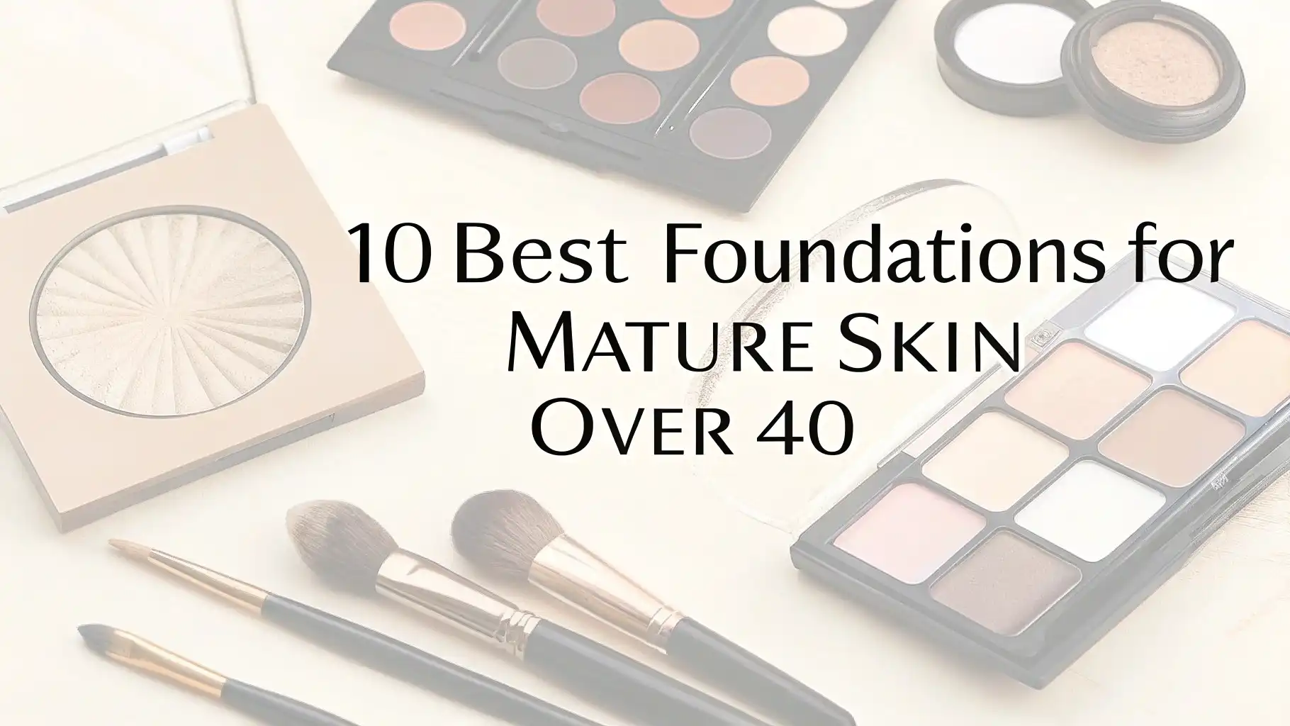 You are currently viewing 10 Best Foundations for Mature Skin Over 40