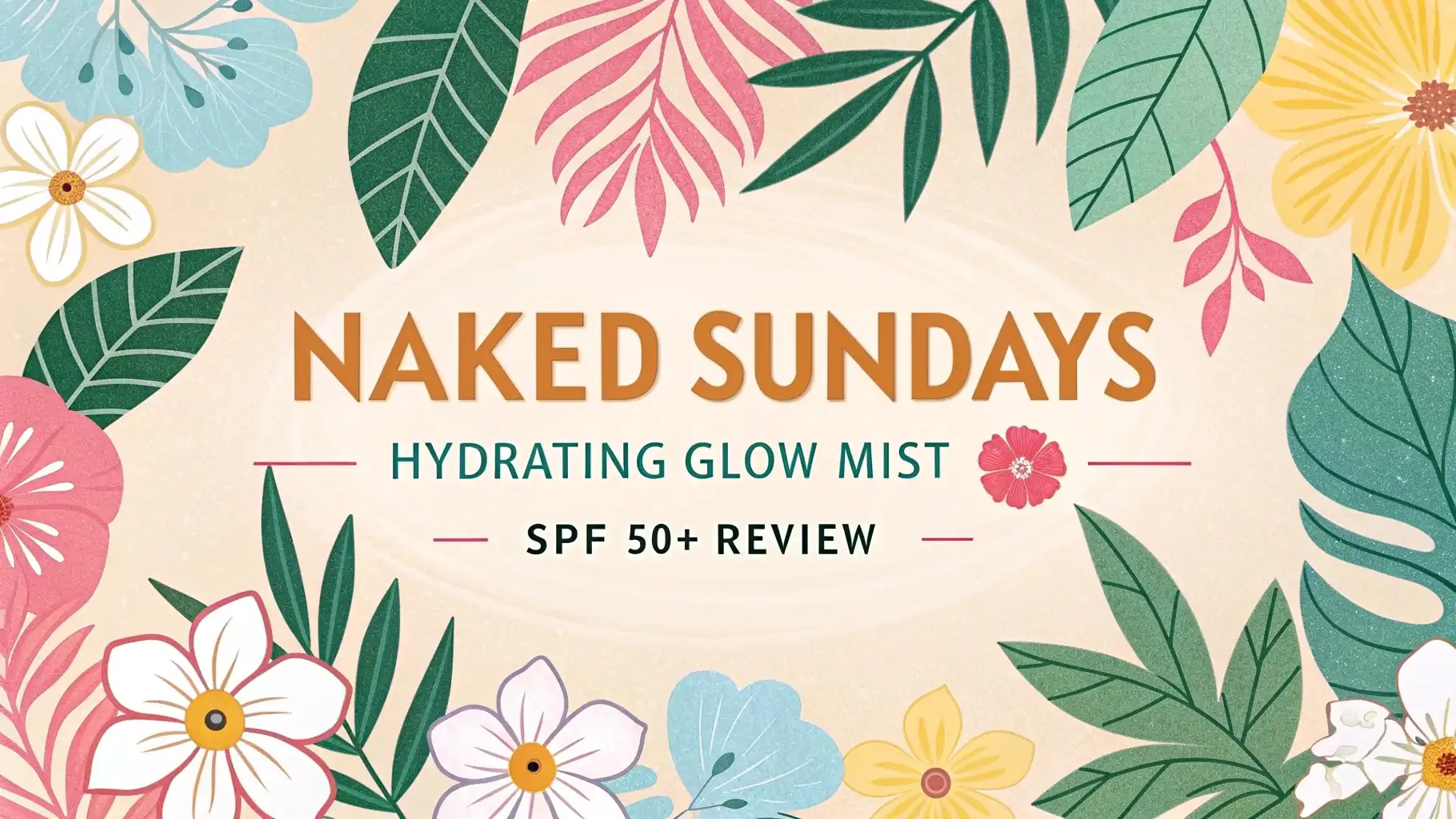 You are currently viewing Naked Sundays Hydrating Glow Mist SPF 50+ Review