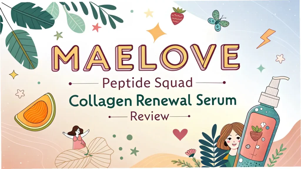 Maelove Peptide Squad Collagen Renewal Serum Review: A Complete Guide