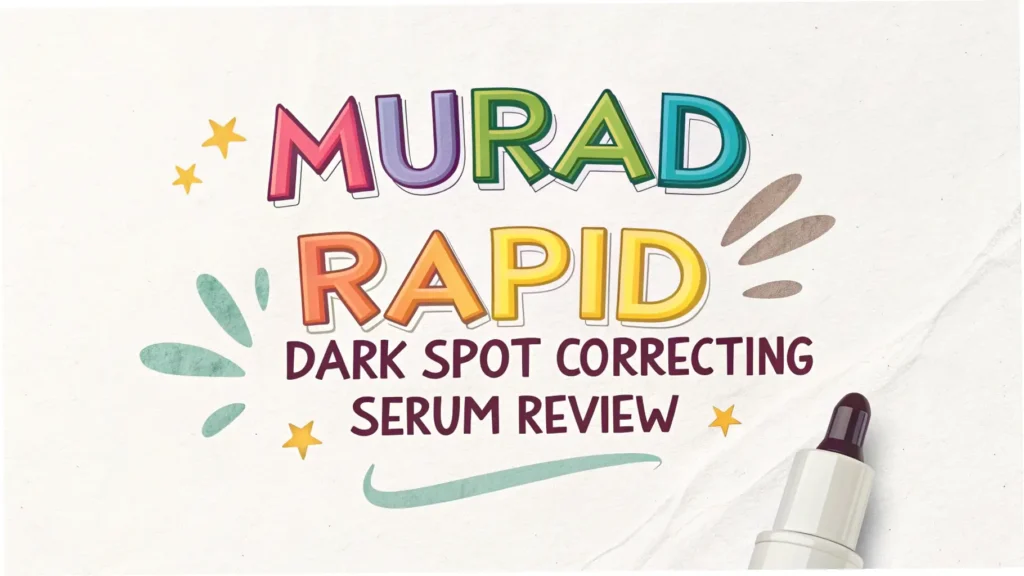Murad Rapid Dark Spot Correcting Serum Review: Does This Premium Treatment Really Work?