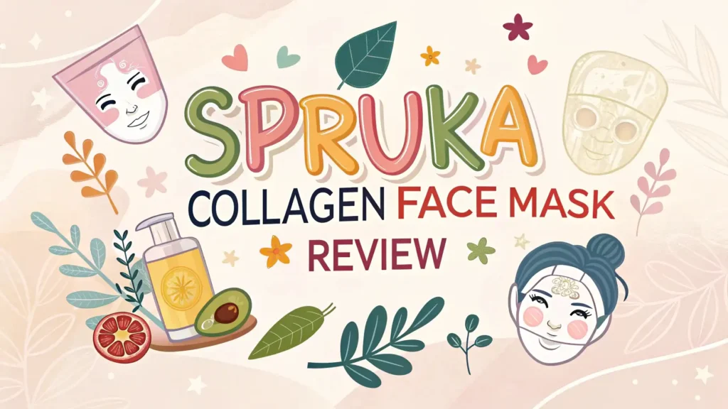 Spruka Collagen Face Mask Review: Does This Glass Skin Formula Really Work?