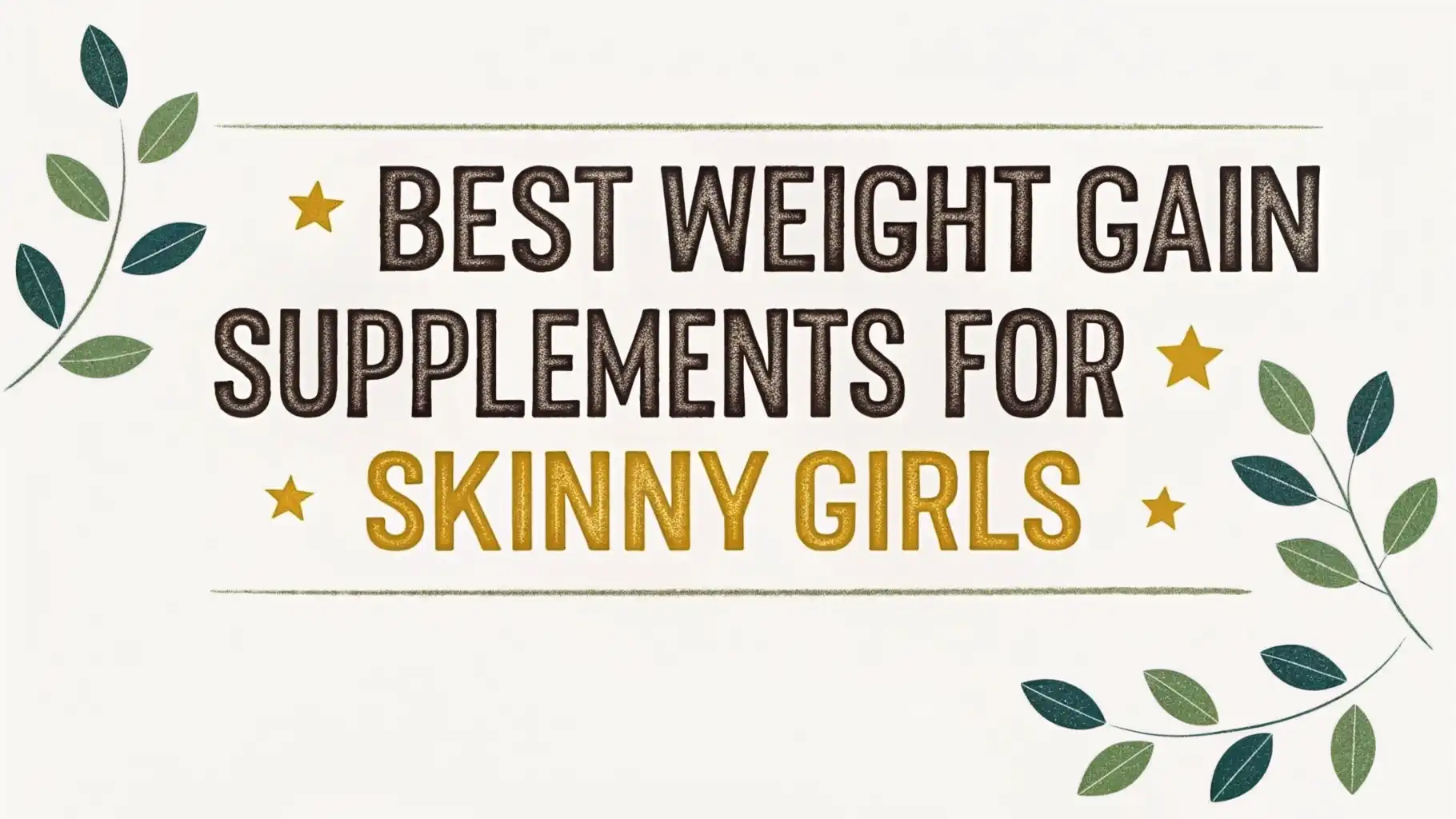 Read more about the article 6 Best Weight Gain Supplements for Skinny Girls in 2026