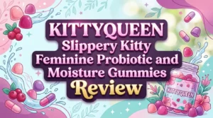 Read more about the article KITTYQUEEN Slippery Kitty Feminine Probiotic and Moisture Gummies Review 2026