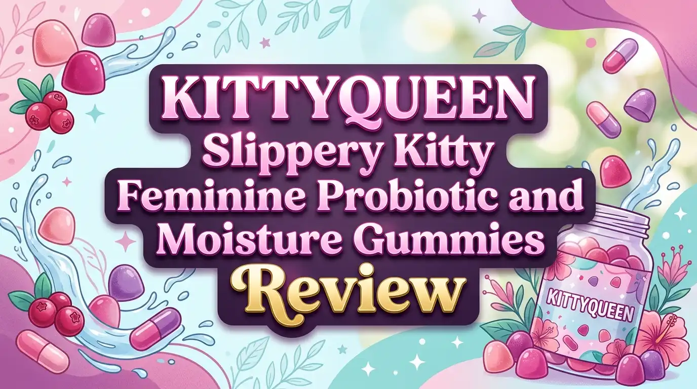 Read more about the article KITTYQUEEN Slippery Kitty Feminine Probiotic and Moisture Gummies Review 2026