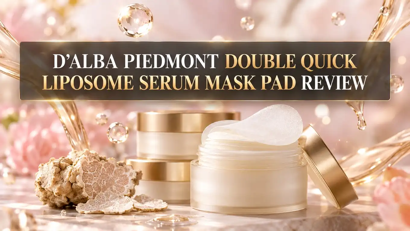 Read more about the article d’alba Piedmont Double Quick Liposome Serum Mask Pad Review 2026