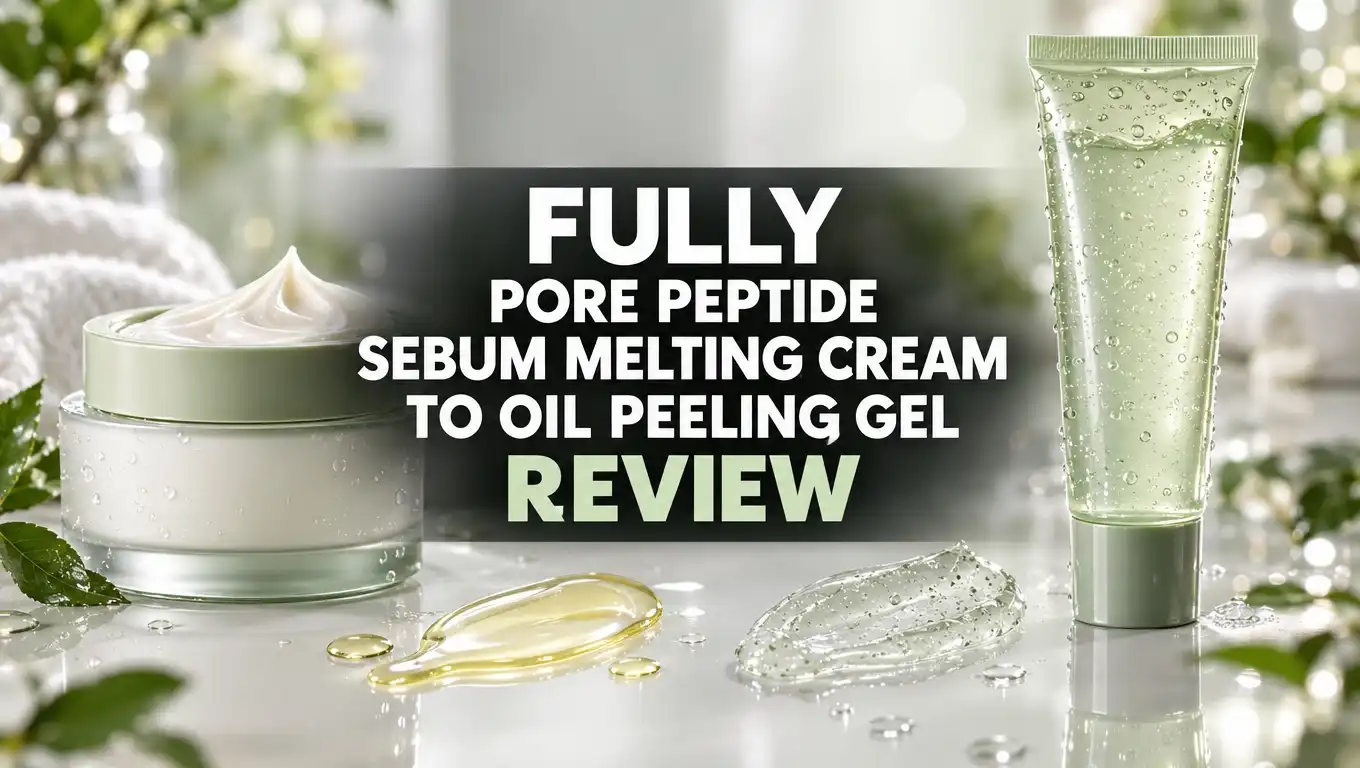 Read more about the article FULLY Pore Peptide Sebum Melting Cream to Oil Peeling Gel Review 2026: Does It Really Melt Blackheads?